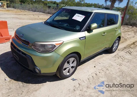 2015 Kia Soul из США, поврежденный, VIN KNDJN2A23F7809042
